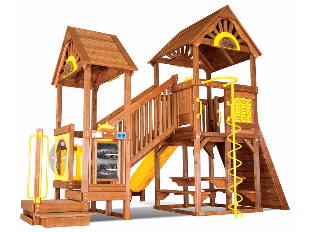 C9 Rainbow Play Village Design D