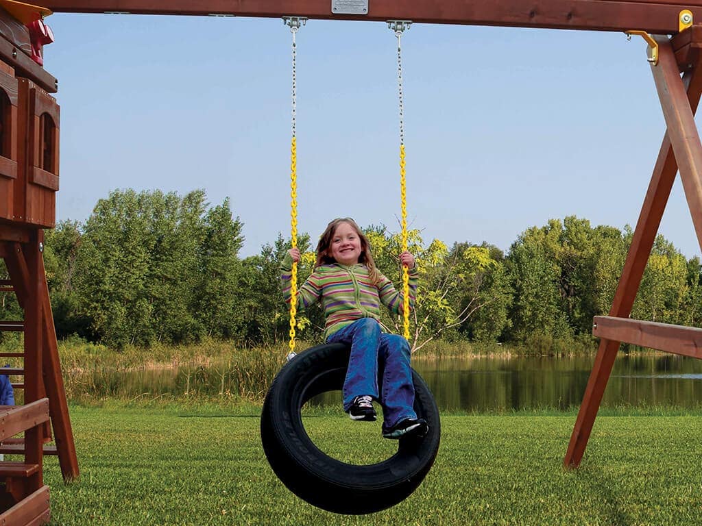 126 Chain Tire Swing