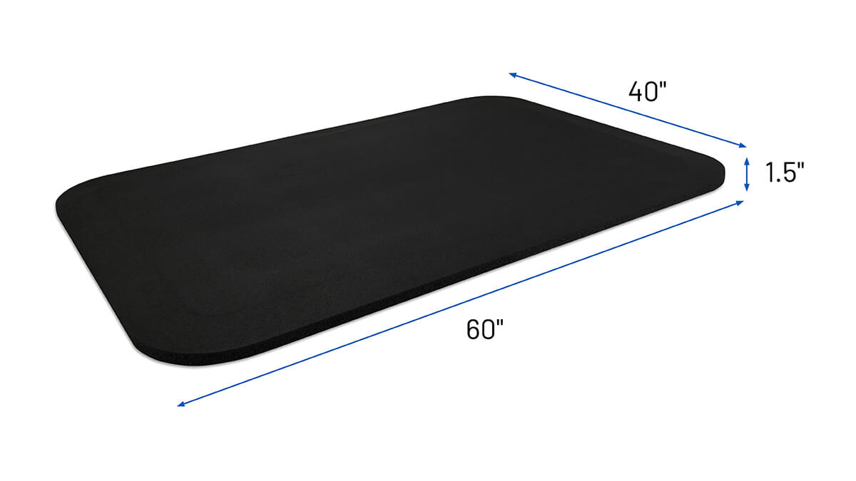 commercial black mat