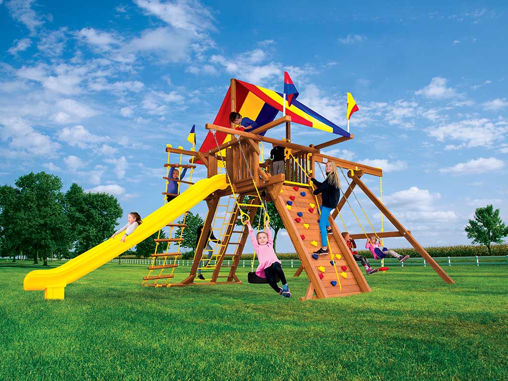 175 14' Safety Scoop Slide (Y/G)