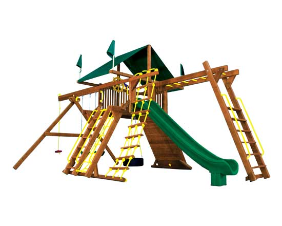 21E Monster Castle Pkg III Forest Green