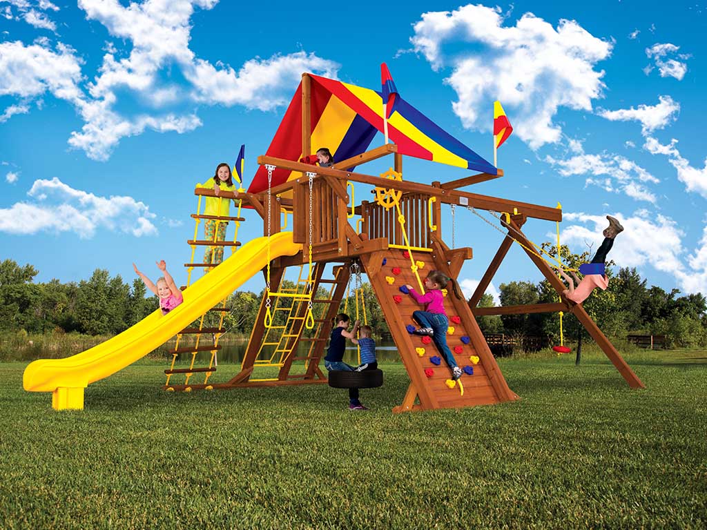 174 11.5' Safety Scoop Slide (Y/G)