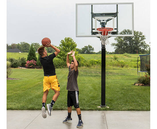 All-American Adjustable Basketball Hoop