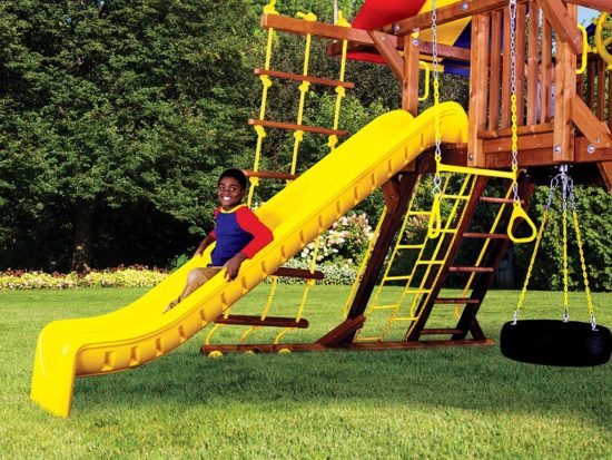 172 10' Safety Scoop Slide (Y/G)