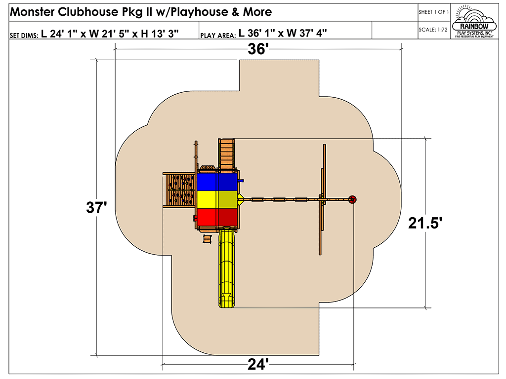 41B Monster Clubhouse