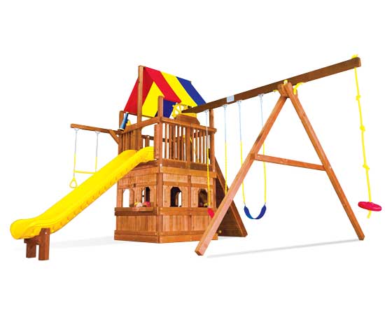 37B Rainbow Clubhouse Pkg II w/ Playhouse